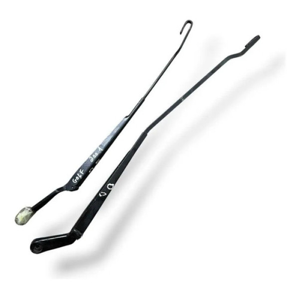 Par Braço Limpador Parabrisas  Volkswagen Golf 2001 2002 03 Esquerdo