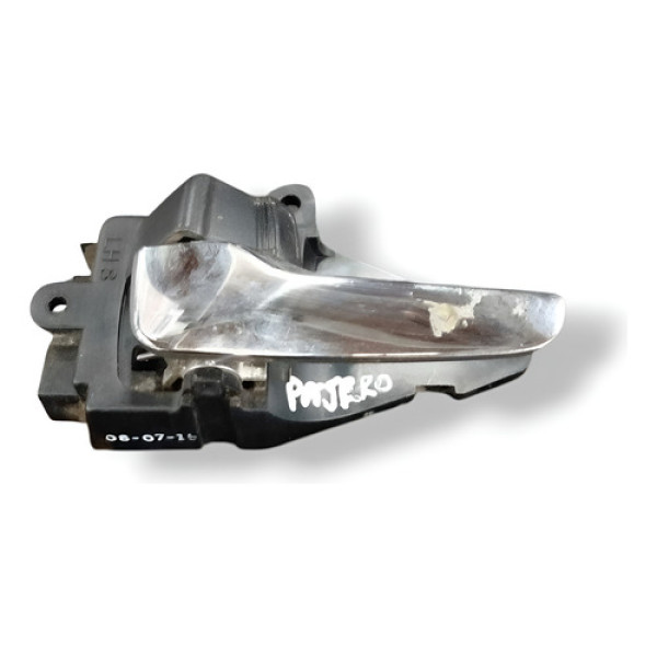 Maçaneta Interna Traseir Esquerda Pajero Dakar 2011 5716a579 Prateado Traseira