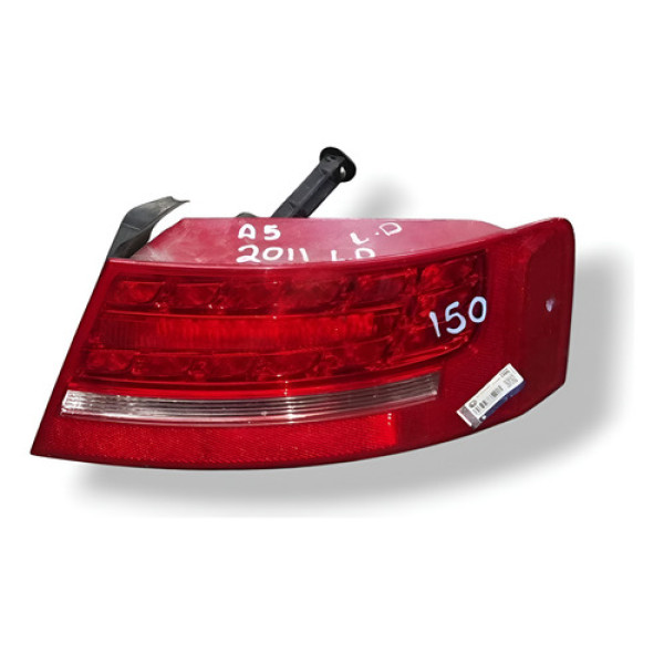 Lanterna Tampa Traseira Direita Audi A5 2008 A 2011 216902 Vermelho Direito/passageiro