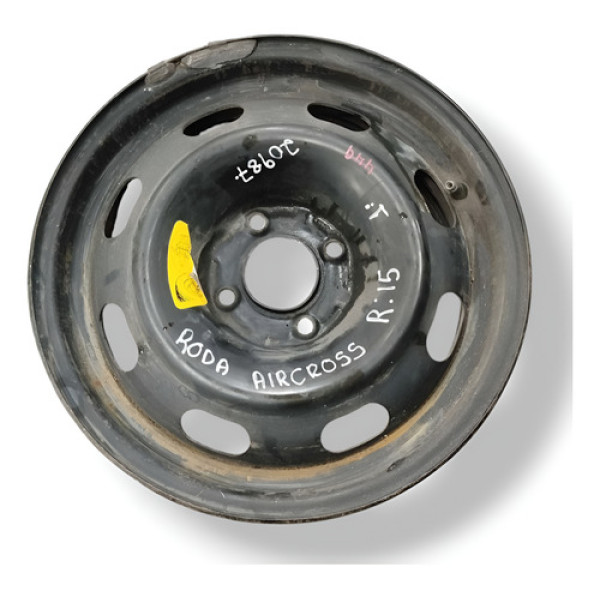 Roda Avulsa Aro 15 Citroen  Aircross  Cinza