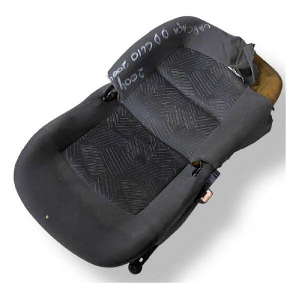 Carcaça Banco Dianteiro Direito Renault  Clio 2004 Detalhe Preto