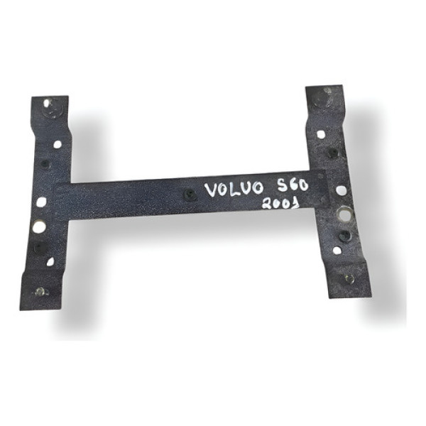 Suporte Placa Traseira Volvo S60 2.0 2001 2002 2003 2004  Preta