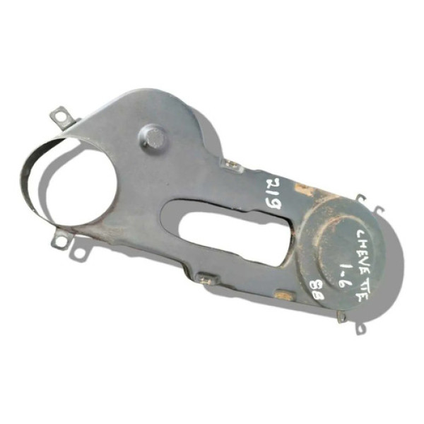 Capa Ext Protetora Correia Dentada Gm Chevette 1.6 1988 Preto