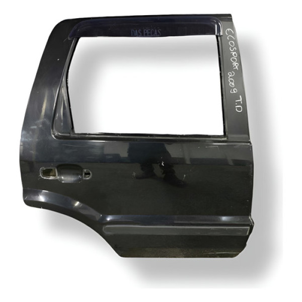 Porta Traseira Direita Ford Ecosport 2007 2008 2009  A 2012 - Traseira - Esquerdo - Preto