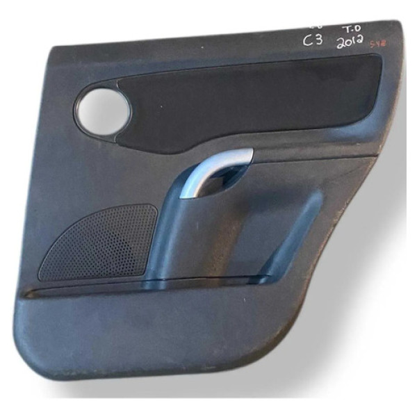 Forro De Porta Traseiro Direito Citroën C3 1.4 2011 9648884