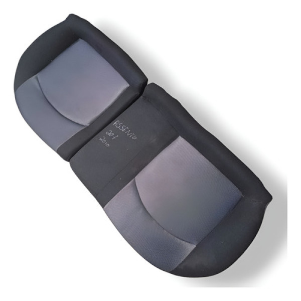 Assento Banco Traseiro Peugeot 207 Sedan 2010 Cinza