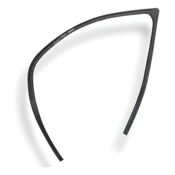  Canaleta Vidro Porta Traseira Direita Renault  Duster  2013 - Preto