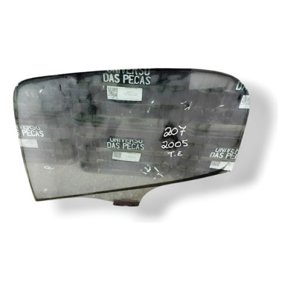 Vidro Traseiro Esquerdo Peugeot 207 2005 2006 2007 A 2011