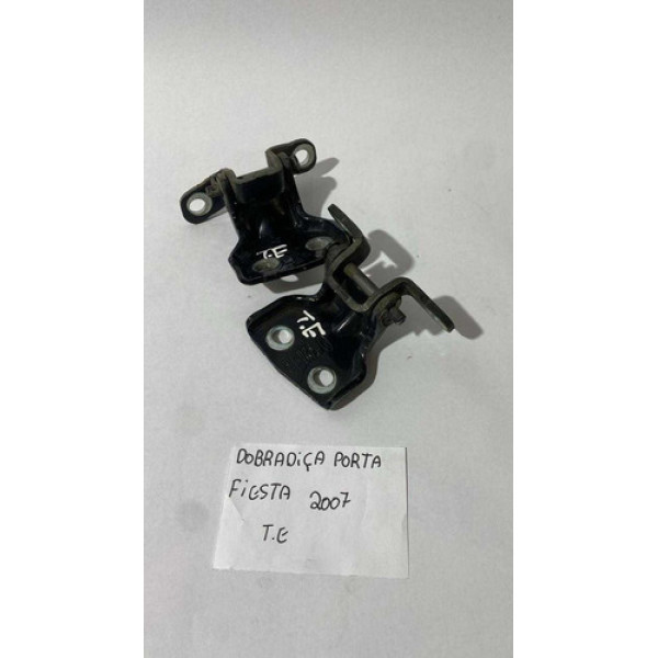 Par Dobradiça Porta Traseiro Esquerdo Ford Fiesta 2007