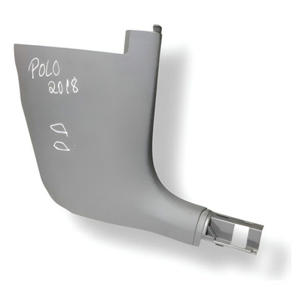 Acabamento Soleira Dianteira Direita Vw Polo 2018 2g1863484 Cinza