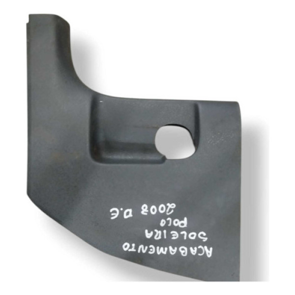 Acabamento Soleira Diant Direita Vw Polo 2008 6q1863483a Preto