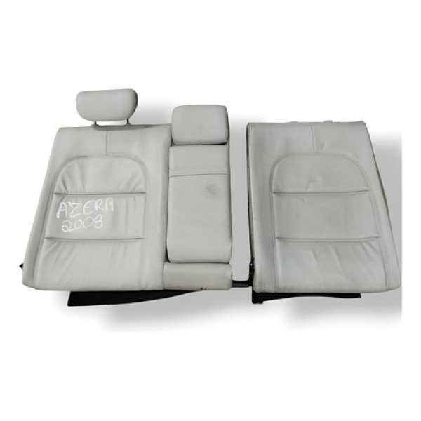 Encosto Banco Traseiro Hyundai Azera 2008 2009 2010 2011 Cinza