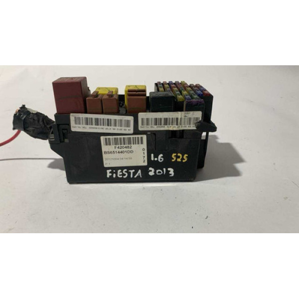 Caixa De Fusível Ford Fiesta 2013 Bs6514401dd