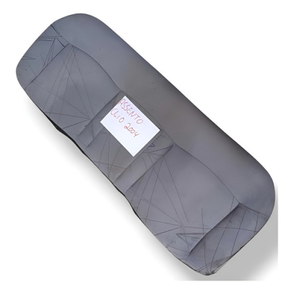 Assento Banco Traseiro Renault  Clio 1.0 2004 A 2006 Cinza