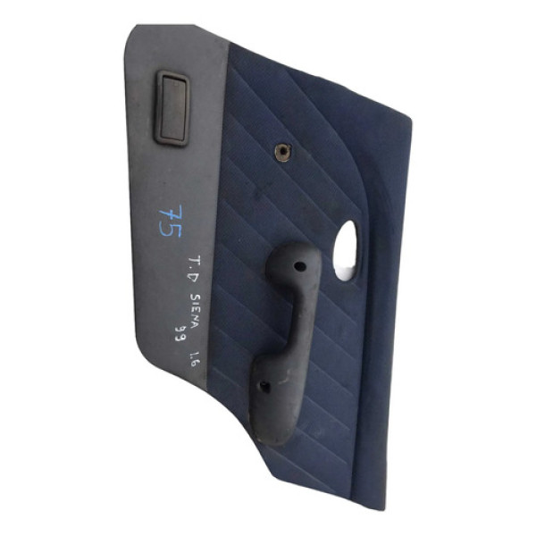 Forro Porta Traseira Direita Fiat Siena 1997 1998 1999 2000 Azul-escuro