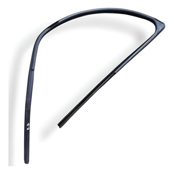 Canaleta Porta Dianteira Direita Renault Sandero 2014/2015 Preto