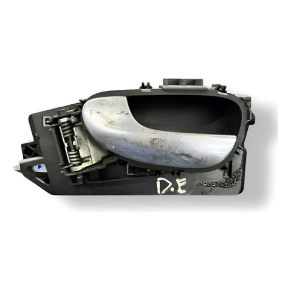 Maçaneta Interna Diant Esquerda Peugeot 307 2008 9643604577 Prateado Dianteira