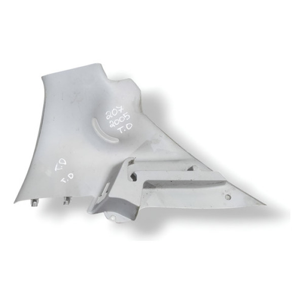 Suporte Tampão Bagagito Direito Peugeot 207 2005 9683610177 Cinza