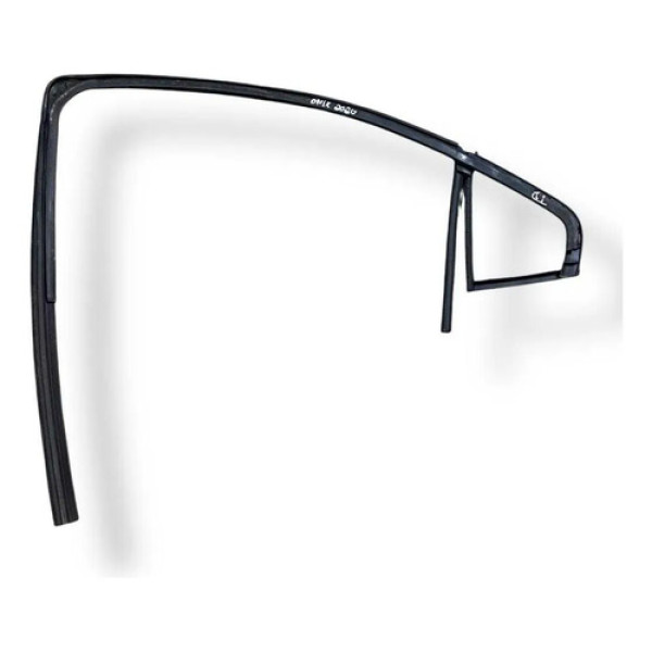 Canaleta Vidro Traseira Esquerdo  Gm Onix Prisma 2020 2021 Preto