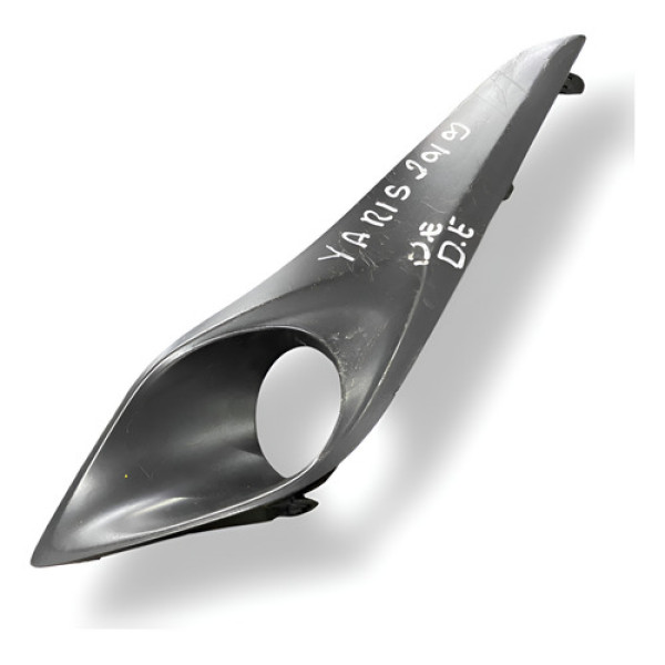 Grade Moldura Milha Lado Esquerdo Toyota Yaris 19 521280d570 Branco