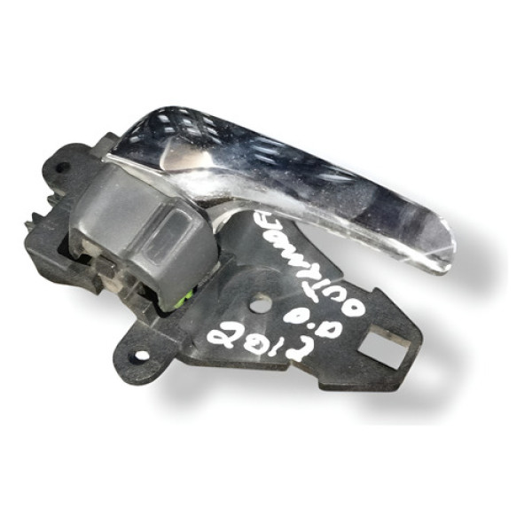 Maçaneta Interna Dianteira Direita Mitsubishi Outlander 2012 Preto Dianteira