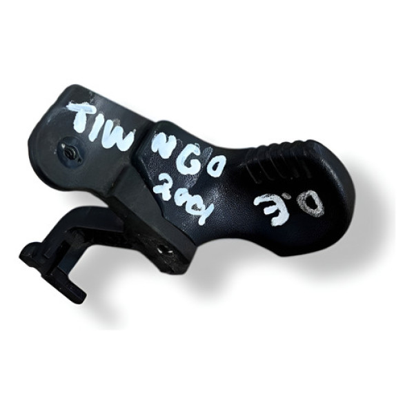 Puxador Alavanca Maçaneta Diant Esq Twingo 2001 7700822425 Preto Dianteira