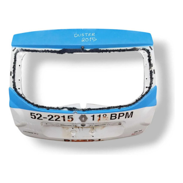 Tampa Traseira Porta Malas Renault Duster 2014 2015 2016 Branco