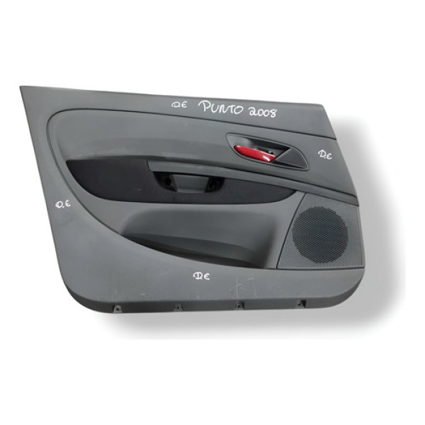 Forro Porta Dianteiro Esquerdo Fiat Punto 2008 2009 2010 11 Preto