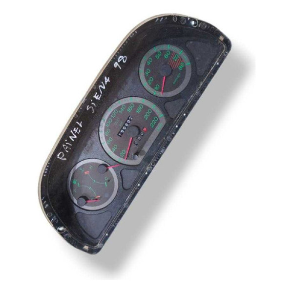 Painel Instrumentos Fiat Siena 1.0 1998 1999 2000 2001 Preto