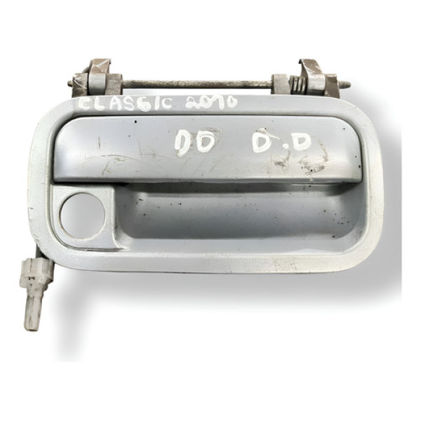 Maçaneta Externa Dianteira Direita Gm Classic 2010 93251720 Prateado Dianteira