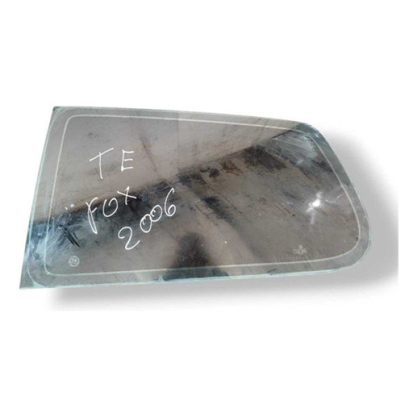 Vidro Porta Traseiro Esquerdo Volkswagen Fox 1.0 2004 A 2009