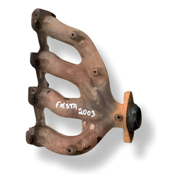 Coletor Do Escape Ford Fiesta  2003 2004 2005 2006 100702f1