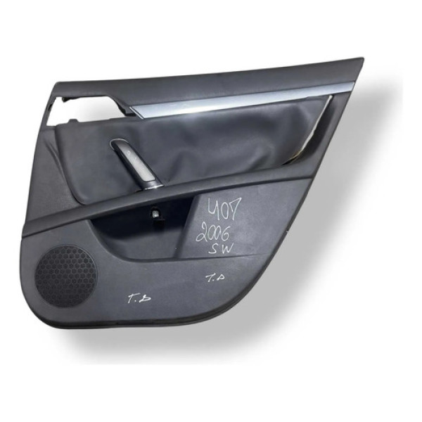 Forro Porta Traseiro Direito Peugeot 407 Sw 2006 9645550877
