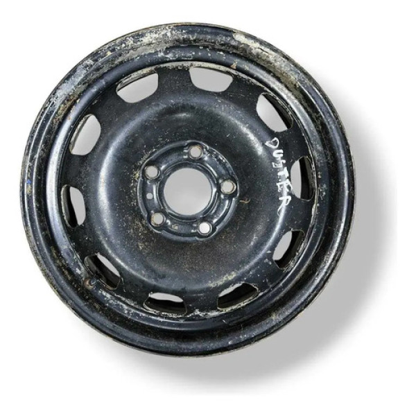 Roda Avulsa Ferro 5 Furos Aro 16 Renault Duster 2012 A 2016 Água
