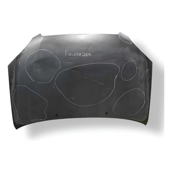 Capô Toyota Fielder 2005 2006 2007 2008 2009 Detalhe    