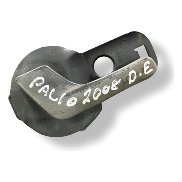 Maçaneta Interna Dianteira Esquerda Fiat Palio Weekend 2008 Preto Dianteira