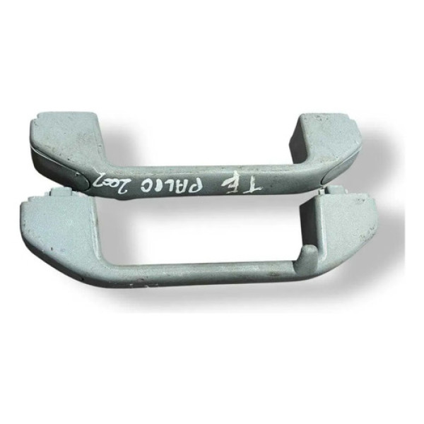 Par Alça Teto Fiat Palio 2001 2002 2003 2004 2005 2006 2007 Prateado