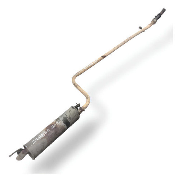 Escapamento Intermediário Fiat Strada 1.4  2014 2015 Detalhe