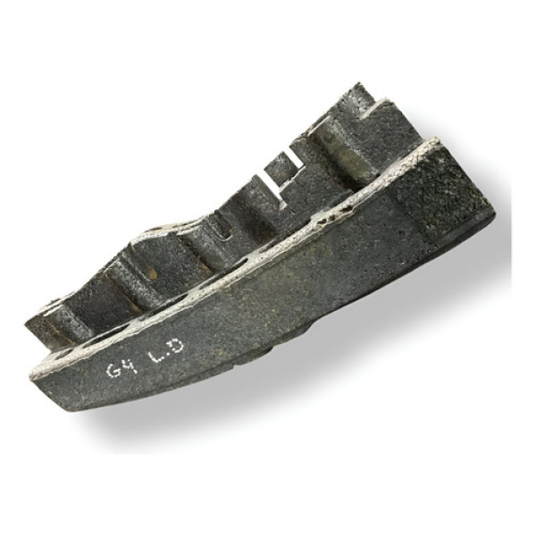 Espuma Impacto Parachoque Lado Direito Gol G4 2006/2007 Bege