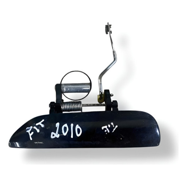 Maçaneta Externa Traseira Esquerda Honda  Fit 1.4 2010 2011  Preto Traseira