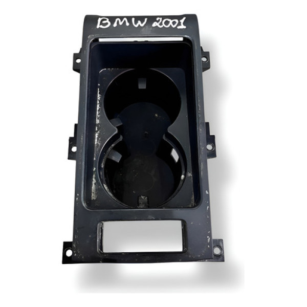 Porta Copo Bmw X5 X5 2001 2002 2003 2004 2005 51168402941 Preto