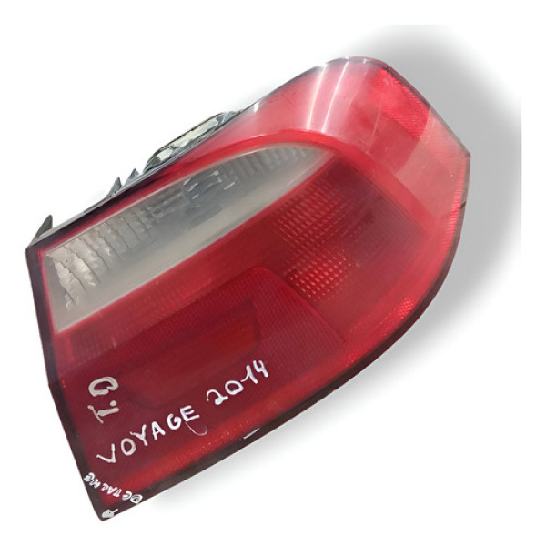 Lanterna Traseira Direita Vw Voyage 2013 (detalhe) 945096p Direito/passageiro Vermelho
