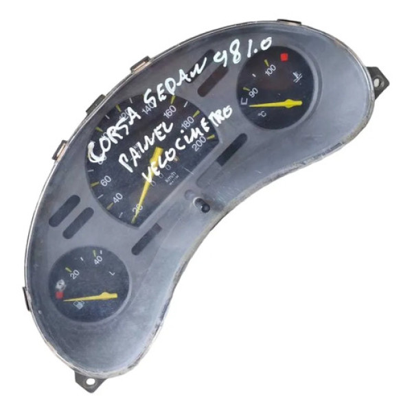 Painel Instrumentos Chevrolet Corsa Sedan 1.0 1998 90386322 Preto