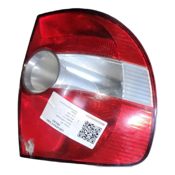 Lanterna Lado Direita Volkswagen Fox 2005 2006  2007 2008 Direito/passageiro Vermelho