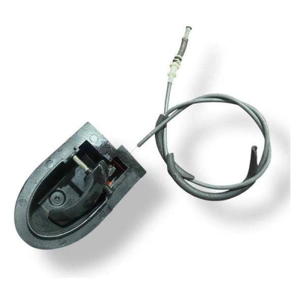 Maçaneta Interna Porta Direita Ford Fiesta 1996 Ys61a22600a Preto Traseira