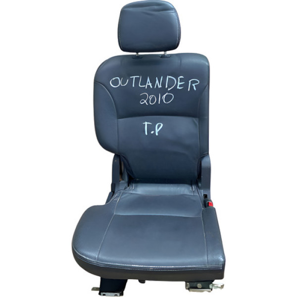 Banco Traseiro Direito Mitsubishi Outlander 2010 2011 Preto