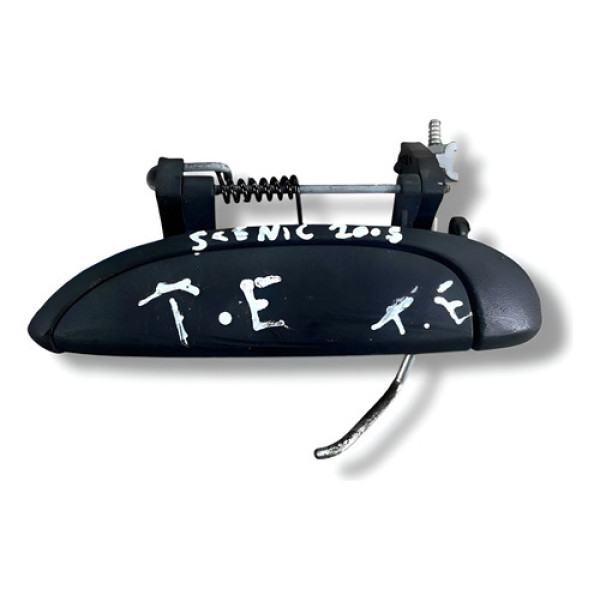 Maçaneta Externa Traseira Esquerdaaaa Scenic 2005 7700433075 Cinza