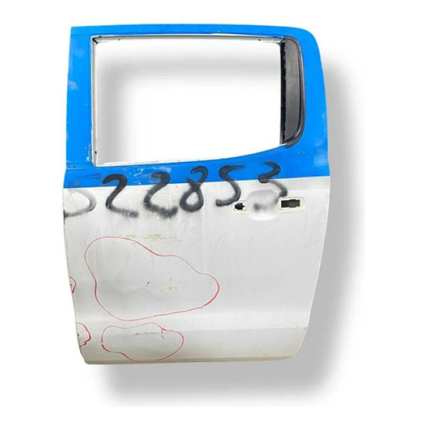 Porta Traseira Esquerda  Ford Ranger 2018 2019  Detalhe Traseira Esquerda Branco