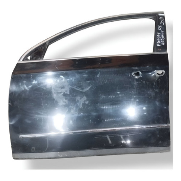Porta Dianteira Esquerda Volkswagen Passar Variant 2007/2008 Preto Esquerda Dianteira