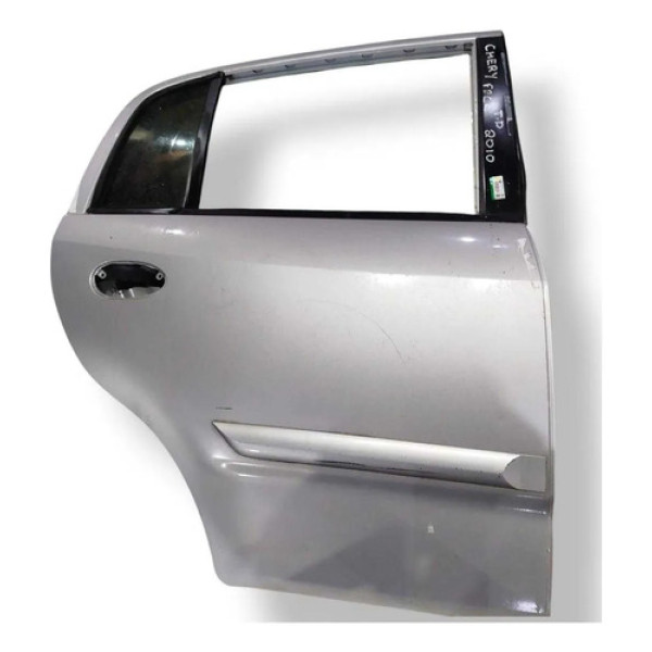 Porta Traseira Direita Chery Face 2010 2011 2012 2013 2014 Traseira Direita Prateado